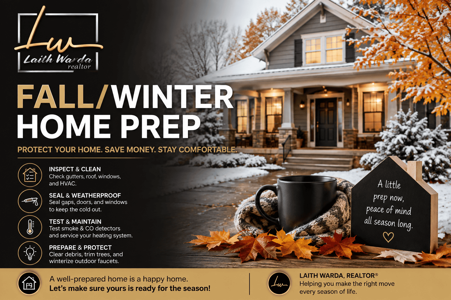 Fall and Winter Home Prep: The Essential Turlock Homeowner’s Checklist for 2026